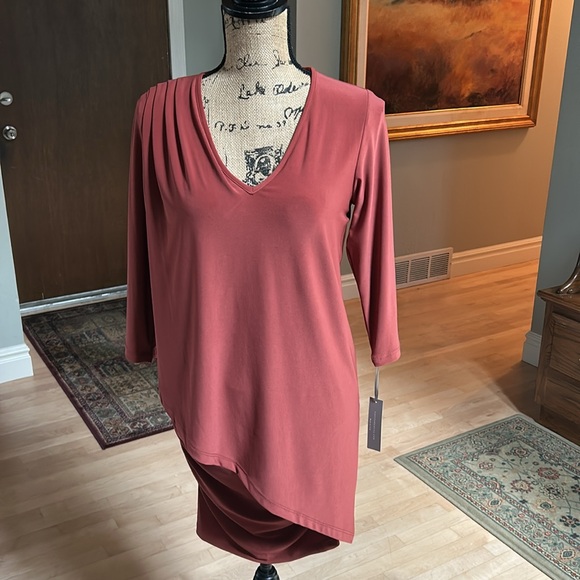 Last Tango Dress Small, Rust Color - Picture 2 of 11